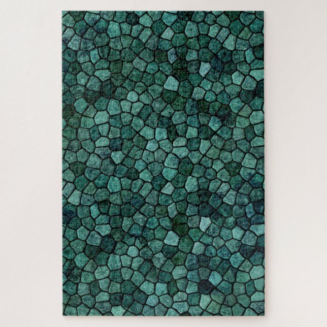 Mosaikkkruste Abstraktes Muster Puzzle (Vertikal)