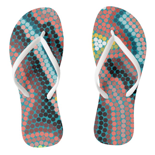 Mosaikkreise Flip Flops (Fußbett)