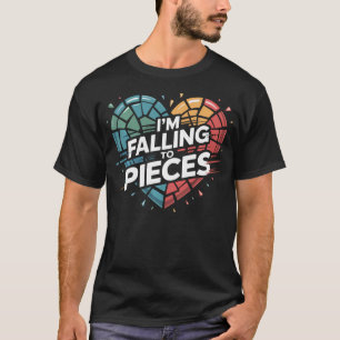 Mosaikkunst Künstler Farbe Tesserae Abstrakt T-Shirt
