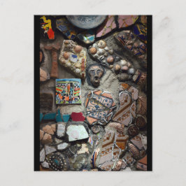 Mosaikkunst Postkarte