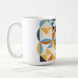 Mosaikkunstmuster Kaffeetasse