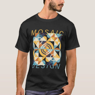 Mosaikkunstmuster T-Shirt