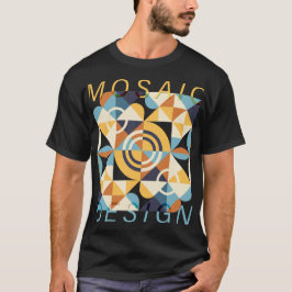 Mosaikkunstmuster T-Shirt