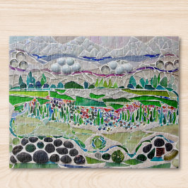 Mosaiklandschaft Puzzle