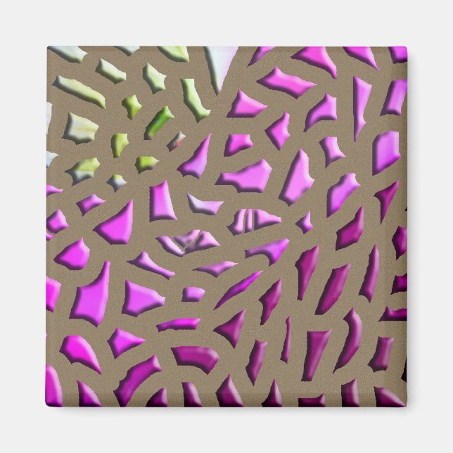 Mosaikmagnet Magnet (Vorne)