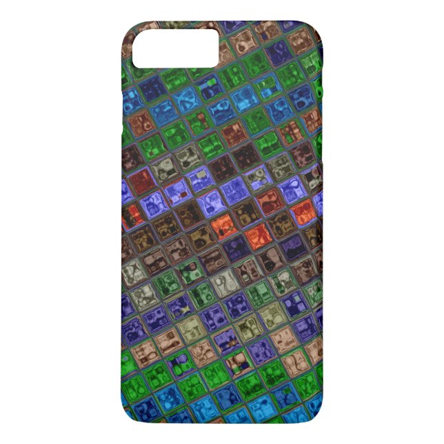 Mosaikmuster aus gefestigtem Glas #5 Case-Mate iPhone Hülle (Rückseite)
