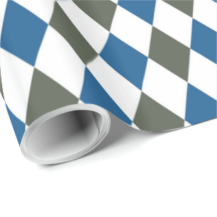 Mosaikmuster der dekorativen geometrischen Fliesen Geschenkpapier