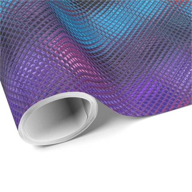 Mosaikmuster der dekorativen geometrischen Fliesen Geschenkpapier (Rolleneckpunkt)