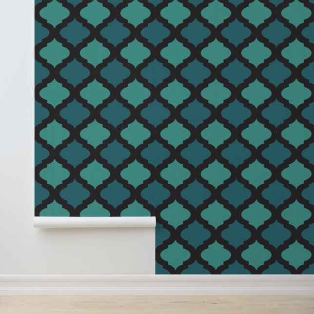 Mosaikmuster im arabischen Stil Tapete (Anwendung)