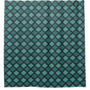 Mosaikmuster in der arabischen Art Duschvorhang