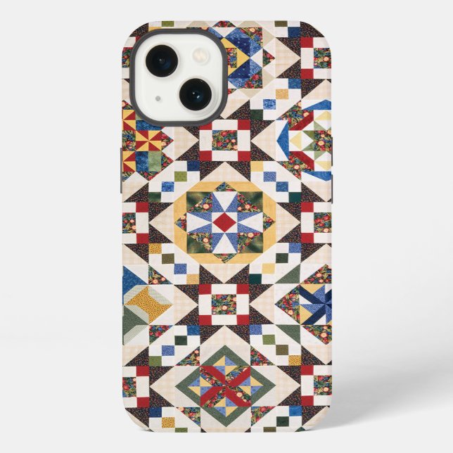 Mosaikmuster iPhone Hülle (Rückseite)