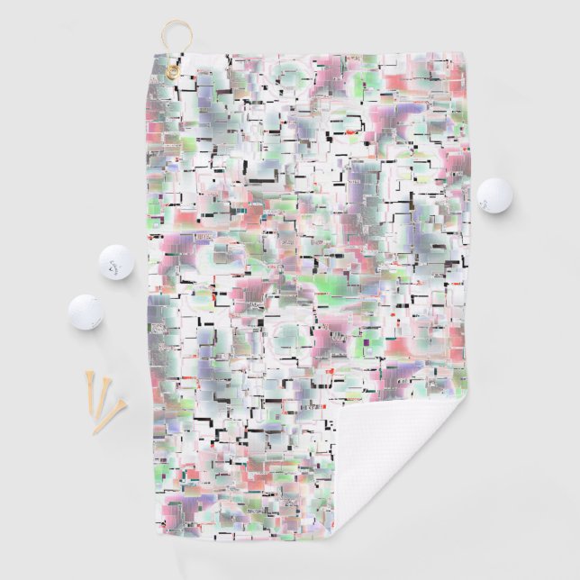 Mosaikpapier in sanften bis undurchsichtigen Farbe Golfhandtuch (Insitu)