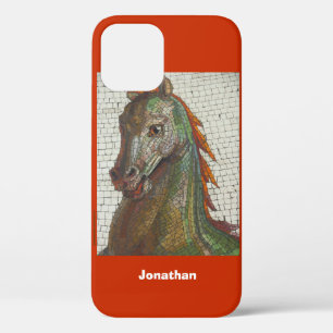 Mosaikpferd, Orange, Name, Case-Mate iPhone Hülle