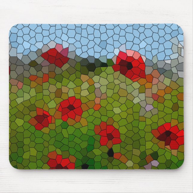 Mosaikpopulationen im Garten Mousepad (Vorne)