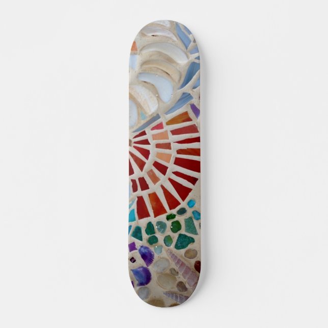 Mosaikskateboard Skateboard (Vorne)