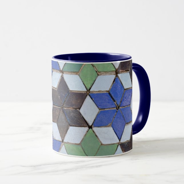 Mosaikstars Tasse (VorderseiteRechts)