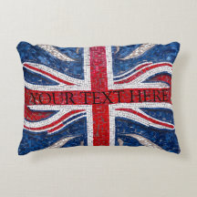 Mosaiksteineffekt der Flagge des Vereinigten König