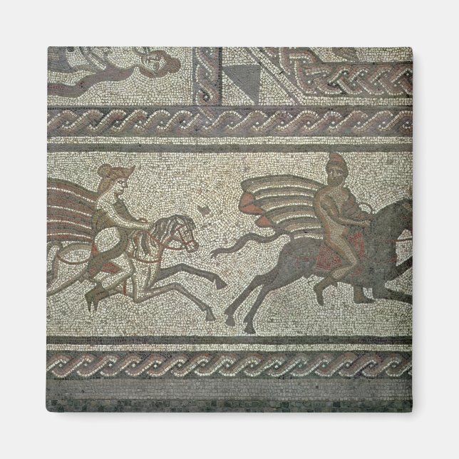 Mosaiksteinpflaster aus der römischen Villa bei Ni Magnet (Vorne)