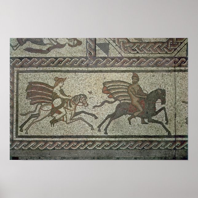 Mosaiksteinpflaster aus der römischen Villa bei Ni Poster (Vorne)