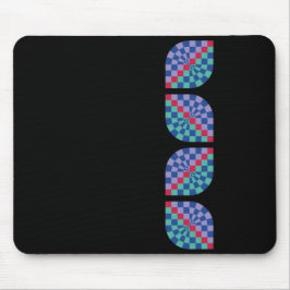 Mosaikstrahlung (Linear) Mousepad