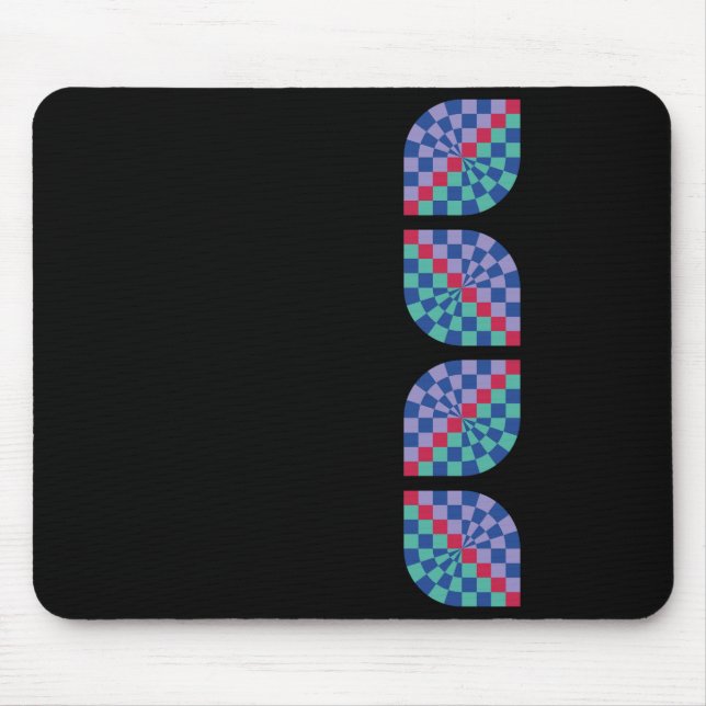 Mosaikstrahlung (Linear) Mousepad (Vorne)