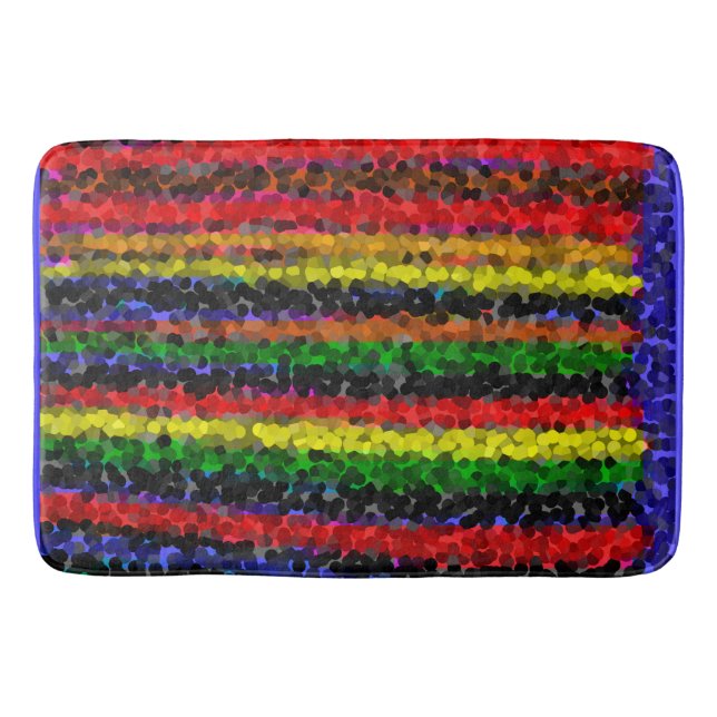 Mosaikstreifen Badematte (Vorderseite)