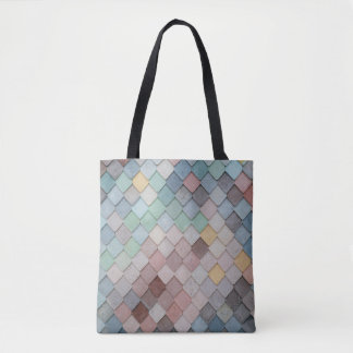 Mosaiktüte in farbenfrohen Tönen