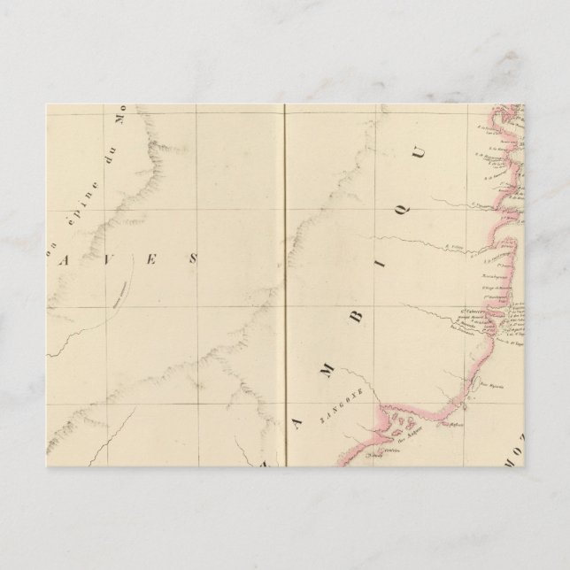 Mosambik - Afrika 47 Postkarte (Vorderseite)