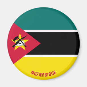 Mosambik Flag Charming Patriotic Magnet
