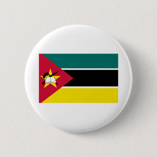 Mosambik-Flagge Button