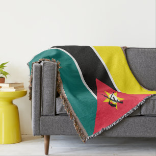 Mosambik-Flagge Decke