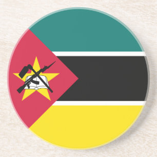 Mosambik-Flagge Getränkeuntersetzer