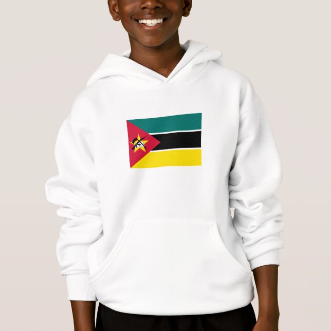 Mosambik-Flagge Hoodie (Vorderseite)