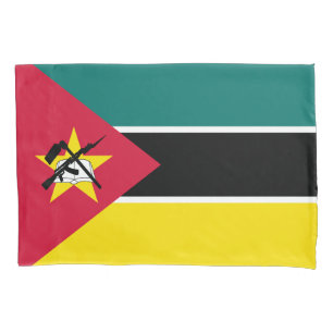Mosambik-Flagge Kissenbezug