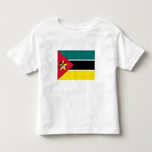 Mosambik-Flagge Kleinkind T-shirt (Vorderseite)