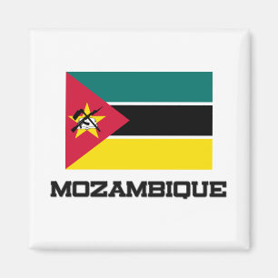 Mosambik-Flagge Magnet