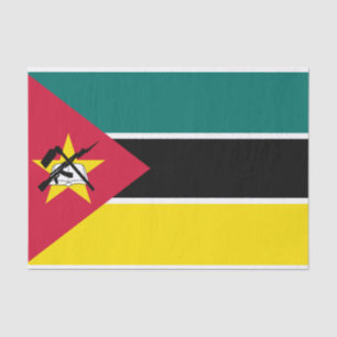 Mosambik-Flagge Seidenpapier