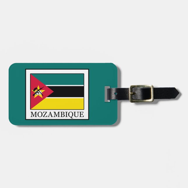 Mosambik Gepäckanhänger (Vorderseite horizontal)