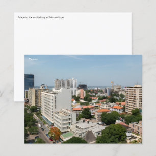 Mosambik Postkarte