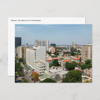 Mosambik Postkarte