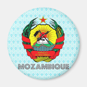 Mosambik-Wappen Magnet