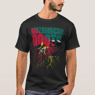 Mosambikanische Roots Mosambik Heritage Flag T-Shirt