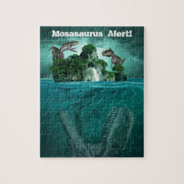 Mosasaurus Alert! Dinosaurier Puzzle