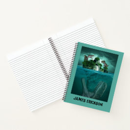 Mosasaurus Alert! Jurassic World Dino anpassen Notizbuch