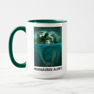 Mosasaurus Alert! Jurassic World Dino Mu anpassen Tasse