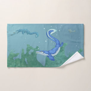 Mosasaurus Badhandtuch Set