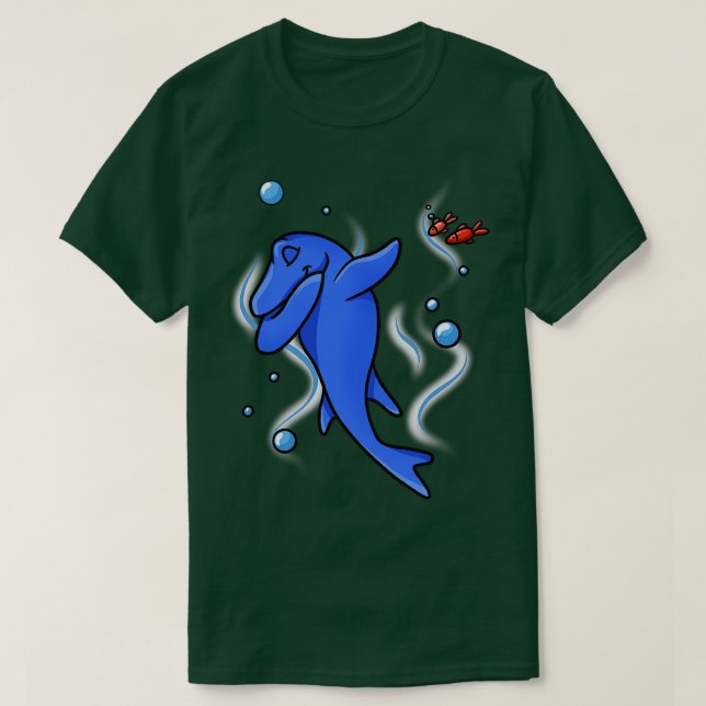 Mosasaurus Dabbing T-Shirt (Design vorne)