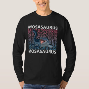 Mosasaurus Dino Prähistorischer Dinosaurier 2 T-Shirt