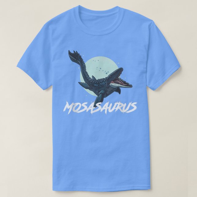 Mosasaurus Dinosaur Lover T-Shirt (Design vorne)