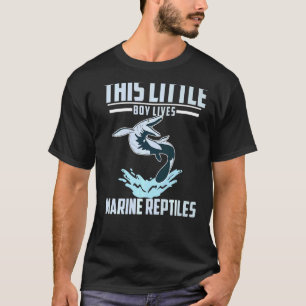 Mosasaurus Prähistorischer Junge lebt Marin T-Shirt